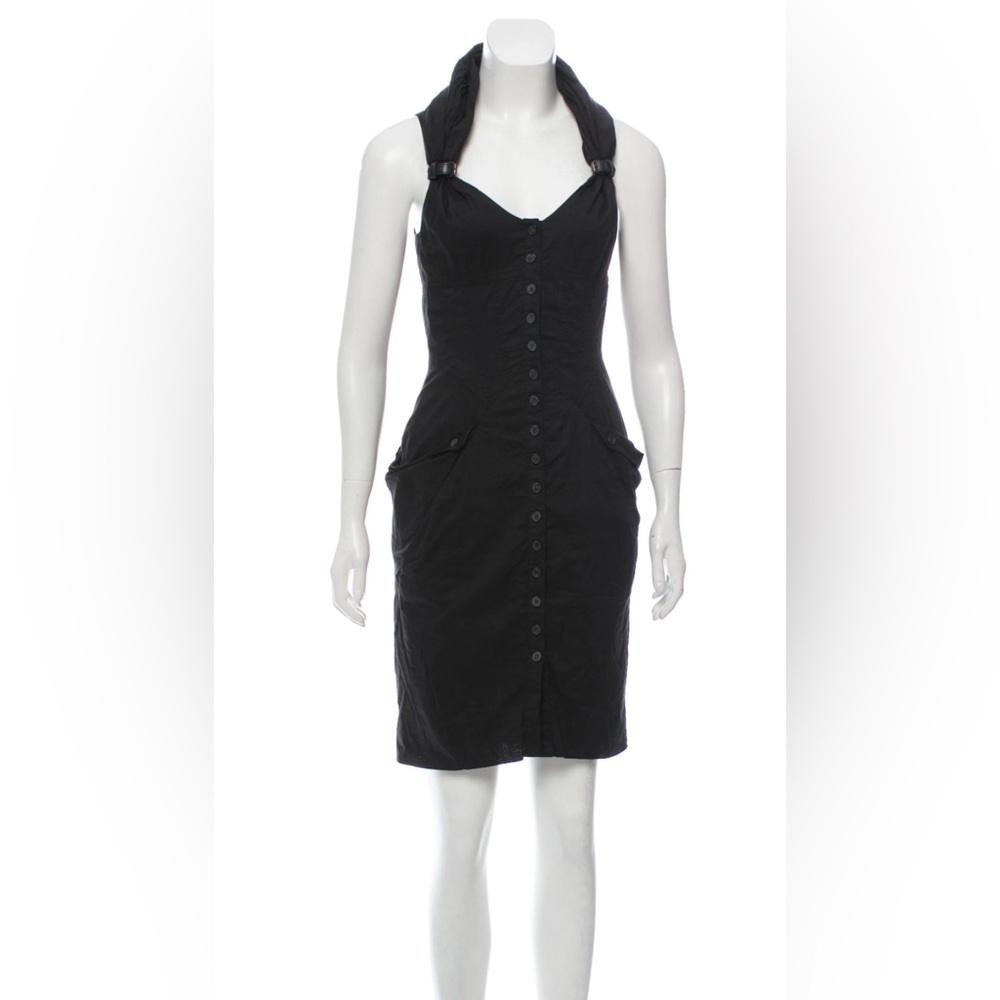 All Saints Spitafields Altair dress in black, Size 10 UK (6 US)